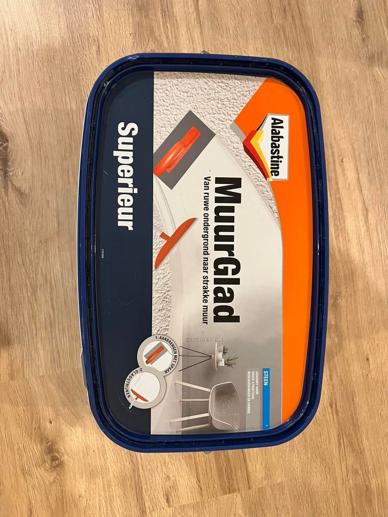 10L Alabastine Muurglad Superieur Ongeopend, Doe-het-zelf en Verbouw, Overige Doe-het-zelf en Verbouw, Ophalen, Nieuw