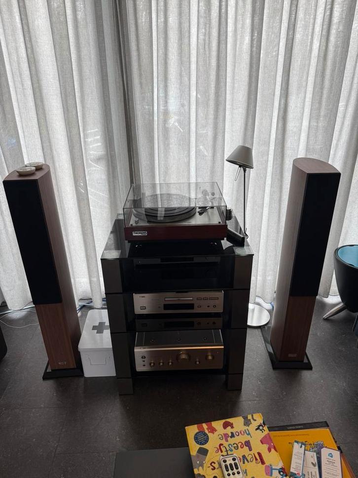 Thorens TD160 Super, Audio, Tv en Foto, Platenspelers, Gebruikt, Platenspeler, Thorens, Ophalen