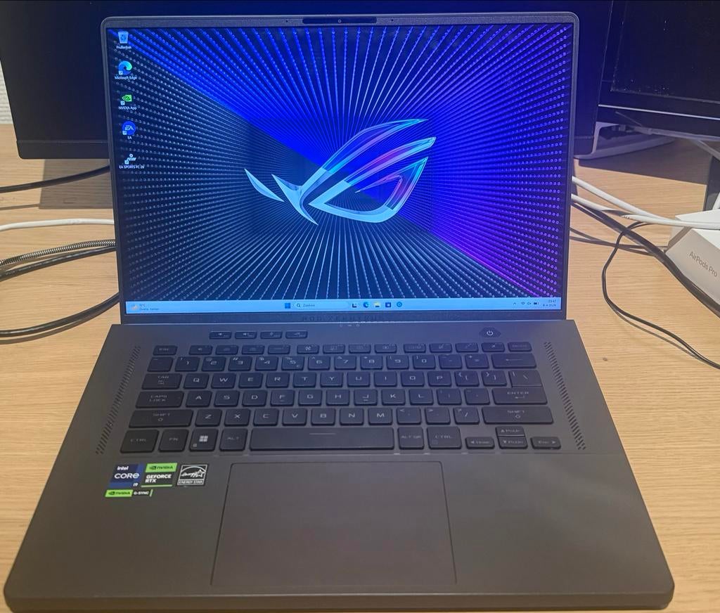 ASUS ROG Zephyrus G16 RTX 4070-Intel i9-32GB RAM, Ophalen, Met videokaart, Zo goed als nieuw, Gaming