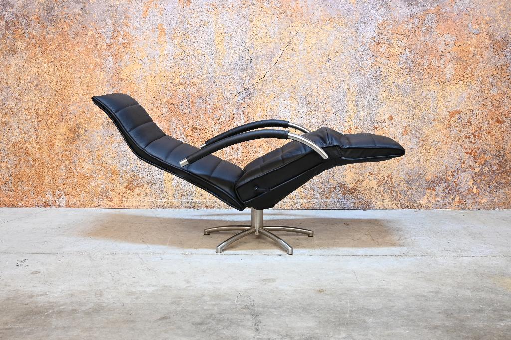 Refubished Jori Mensana design relaxfauteuil nieuwprijs 5000, Huis en Inrichting, Fauteuils, Jori, 100 tot 125 cm, Nieuw, Leer