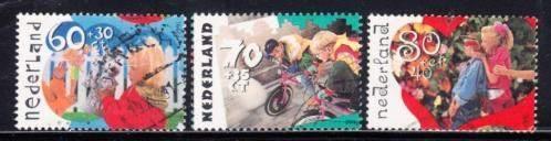 332 - Nederland nvph 1483/1485 gestempeld , Kinderzegels ,, Postzegels en Munten, Postzegels | Nederland, Gestempeld, Na 1940