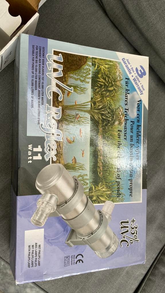 Nieuwe uv armatuur 11watt, Ophalen of Verzenden, Nieuw