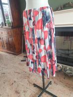 Bassini mooie gekleurde rok blauw roze 40 M, Maat 38/40 (M), Overige kleuren, Verzenden, Zo goed als nieuw