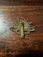 Originele Anzac WO1 'Rising Sun' Cap Badge, Ophalen of Verzenden, Landmacht, Overige gebieden, Embleem of Badge
