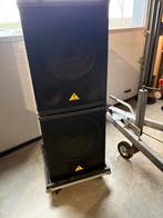 2x Behringer Eurolive B1800X Pro 1600 Watt baskasten, Audio, Tv en Foto, Luidsprekers, Gebruikt, Subwoofer, 120 watt of meer, Ophalen