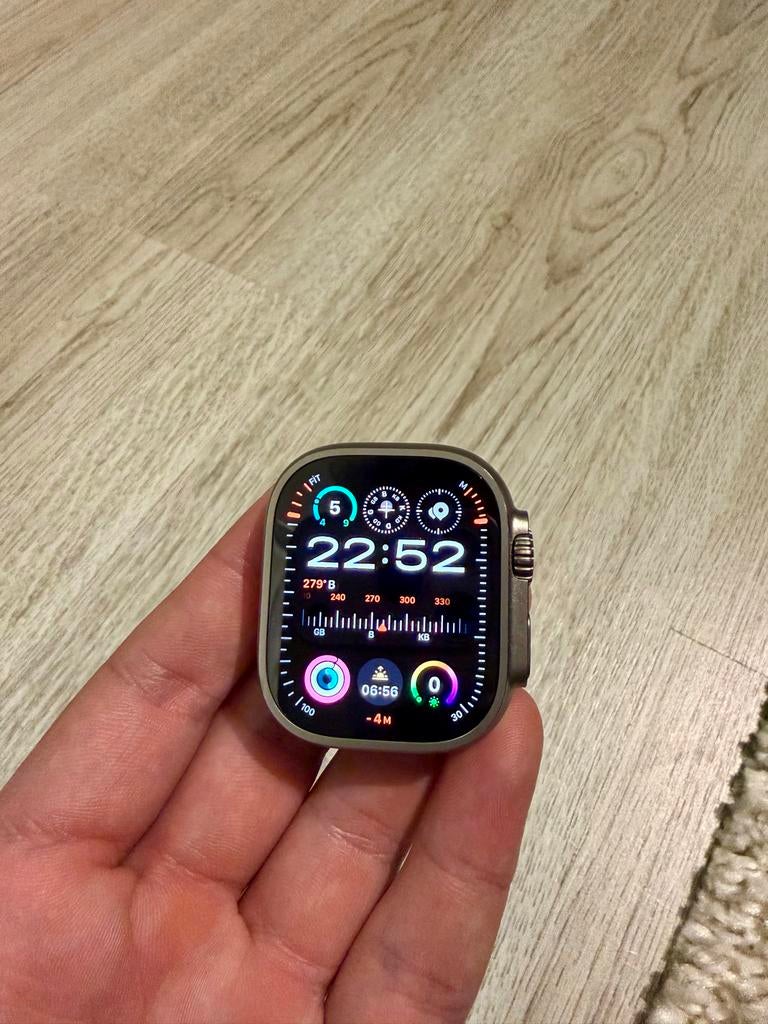 Apple Watch Ultra 2 - Zo goed als nieuw, Sieraden, Tassen en Uiterlijk, Smartwatches, Ophalen, Afstand, IOS, Zo goed als nieuw