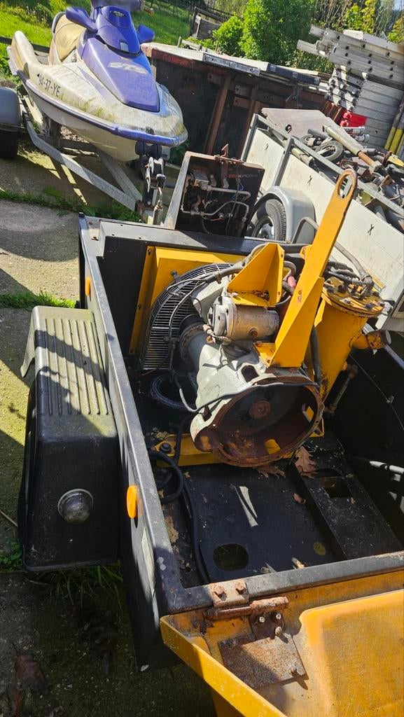 Ingersoll Rand P100 Compressor (zonder motor) - Project, Auto diversen, Aanhangers en Bagagewagens, Ophalen of Verzenden