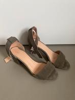 Linea Zèta  sandalen met hak, Ophalen of Verzenden, Zo goed als nieuw, Groen, Sandalen of Muiltjes