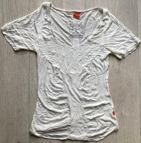 Wit T-Shirt van OBJECT maat S, Kleding | Dames, T-shirts, Wit, Object, Ophalen of Verzenden, Zo goed als nieuw