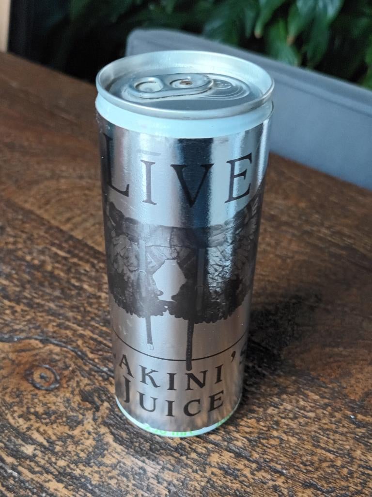 Live - Lakini's Juice promo blikje (1997), Ophalen of Verzenden, Zo goed als nieuw, Gebruiksvoorwerp