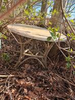 Gratis af te halen: 3 tafeltjes (2 rond, 1 vierkant), Ophalen, Gebruikt, 50 tot 100 cm, Rond