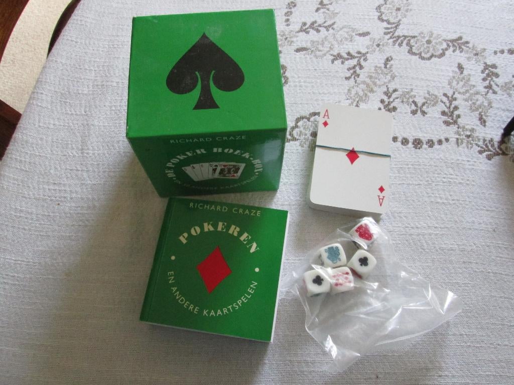 Poker Box Richard Craze, Ophalen, Zo goed als nieuw