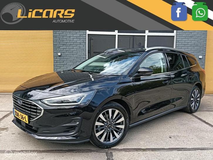 Ford Focus Wagon 1.0 155pk aut. Hybrid Titanium X /trekhaak, Auto's, Ford, Bedrijf, Te koop, Focus, ABS, Achteruitrijcamera, Airbags