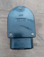 Krachtstroom Contrastekker 3 polig plat 16 Ampere 380 Volt, Ophalen, Zo goed als nieuw, Krachtstroom Contrastekker 3 polig plat 16 Ampere 380 Volt