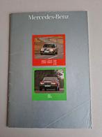 FOLDER MERCEDES-BENZ 1975 DIVERSE TYPEN, Ophalen of Verzenden, Gelezen, Mercedes