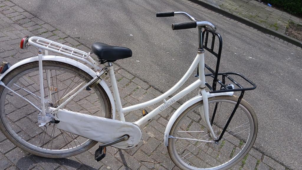 Witte Union damesfiets 28 inch, Fietsen en Brommers, Fietsen | Dames | Damesfietsen, Ophalen of Verzenden, Gebruikt, Overige merken