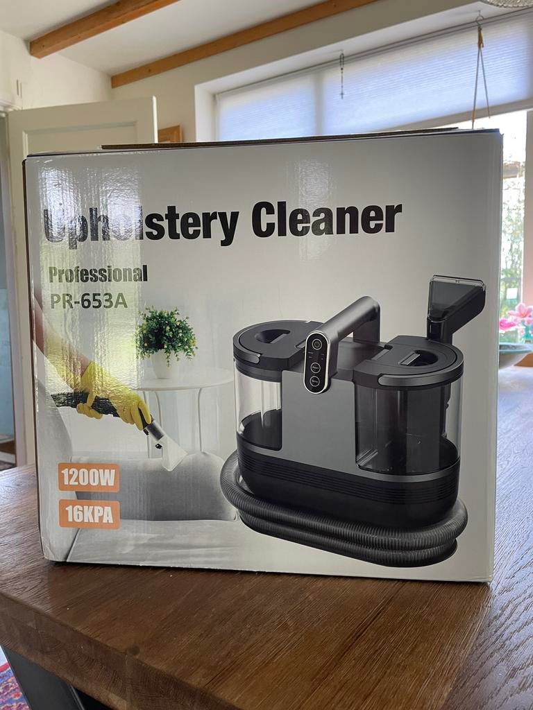 Cleaner voor kleden, stoelen en banken, Ophalen, Minder dan 50 cm, Zwart, Minder dan 50 cm