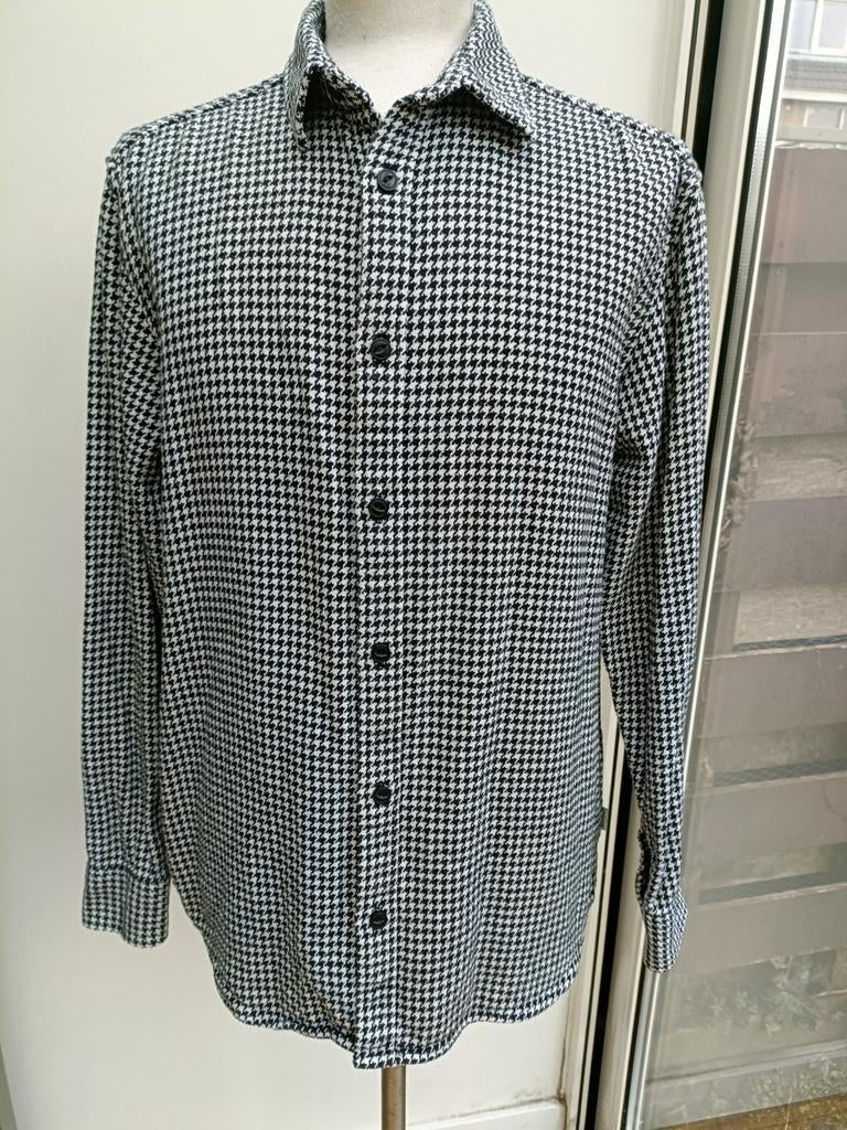 Carhartt overhemd maat M, Zwart, Carhartt, Zo goed als nieuw, Halswijdte 39/40 (M)