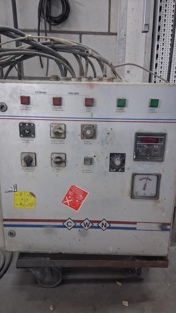 Schakelkast voor spuitcabine, Doe-het-zelf en Verbouw, Verzenden