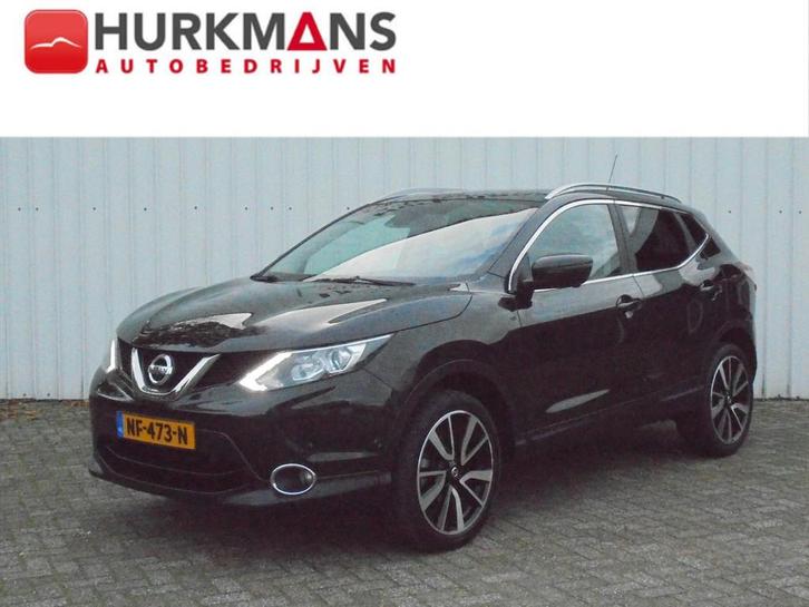 Nissan Qashqai 1.2i TEKNA LEER PANODAK TREKHAAK NL-AUTO, Auto's, Nissan, Bedrijf, Te koop, Qashqai, ABS, Airbags, Airconditioning