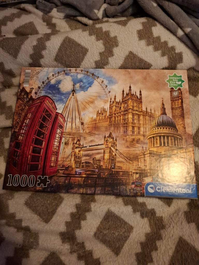 Clementoni legpuzzel Londen 1000 stukjes, Ophalen of Verzenden