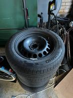 16 inch Set stalen velgen Audi met Kumho zomerbanden, Ophalen, Gebruikt, Audi