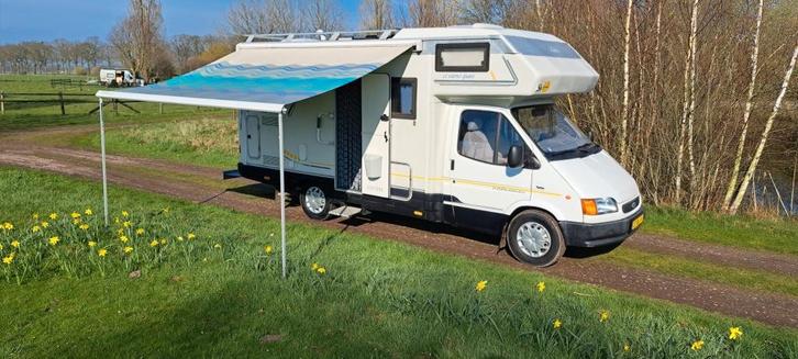 Karmann Davis, Caravans en Kamperen, Campers, Bedrijf, tot en met 4, Alkoof, Karmann, Ford, Diesel, Handgeschakeld, Rondzit, 6 tot 7 meter