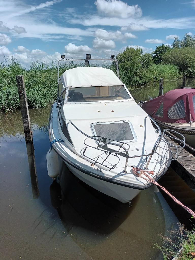 Boot, Watersport en Boten, Motorboten en Motorjachten, Gebruikt, Polyester, Tot 6 meter, Benzine, Buitenboordmotor, Minder dan 10 pk