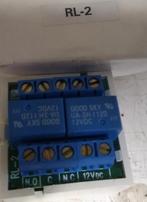 2 relais 12V op print, Ophalen of Verzenden, Nieuw