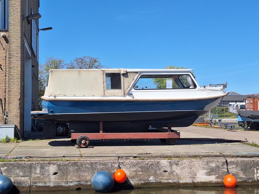 Kruiser 7m (Sole diesel), Ophalen, Gebruikt, Staal, Binnenboordmotor