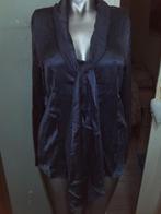 marccain grijze blouse zijde maat 3 is 38, Maat 38/40 (M), Ophalen of Verzenden, Zo goed als nieuw, Grijs