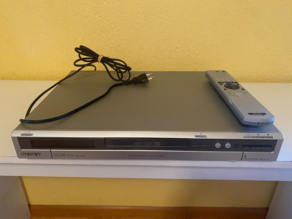 SONY RDR-HX710 DVD-recorder met harde schijf/Afstandsbedie, Ophalen, Gebruikt, Met harddisk, Dvd-recorder