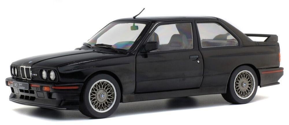 BMW M3 (E30) sport evo zwart 1990 - 1:18 - Solido, Solido, Solido, Rue de L' Ecusson 2, 56120 Josselin France, Nieuw