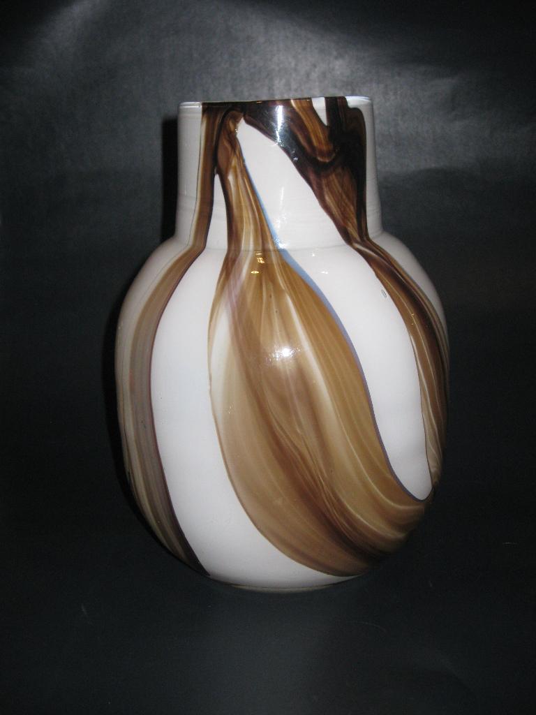 Fidrio Bruno Mond Geblazen Vaas Palermo, Huis en Inrichting, Woonaccessoires | Vazen, Ophalen, Overige kleuren, Minder dan 50 cm