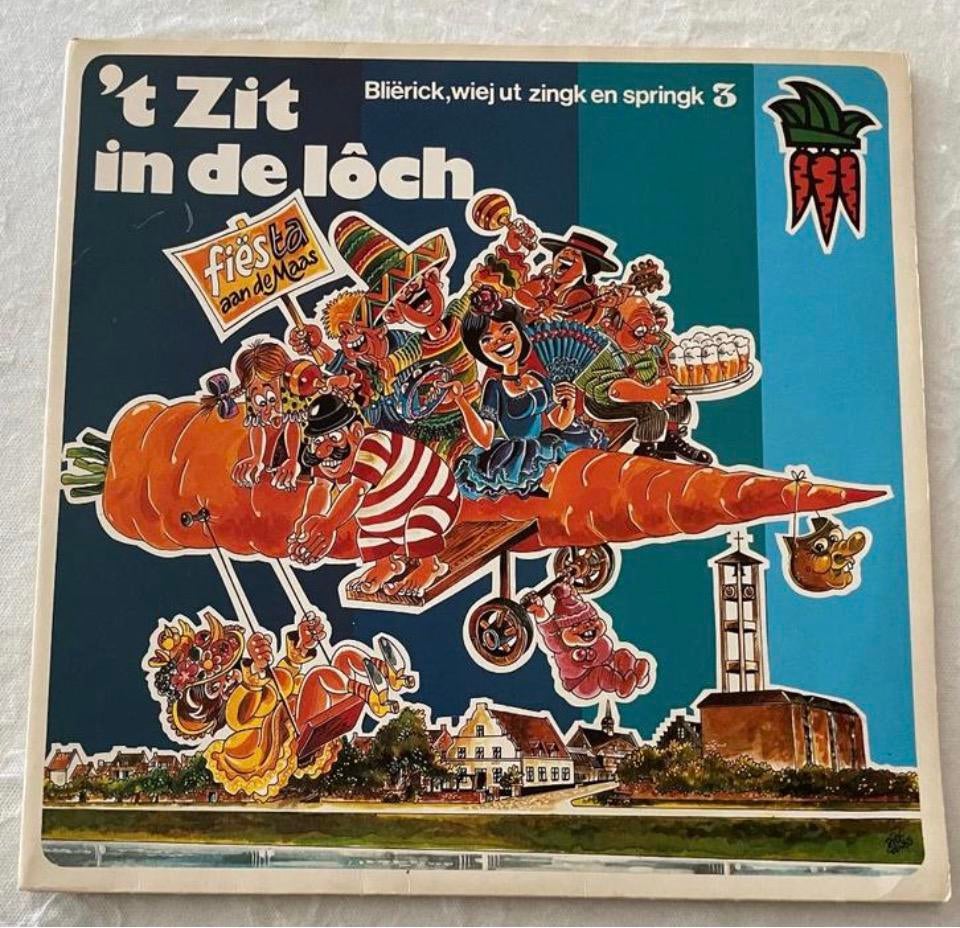 Originele LP van 't Zit in de Lôch- wiej ut zingk en springk, Ophalen of Verzenden, Zo goed als nieuw, 12 inch