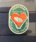 Sluitzegel Vaderdag, Verzenden, Na 1940, Gestempeld
