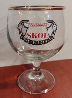 Vintage Skol Bockbier Glas 25cl., Ophalen of Verzenden, Gebruikt, Glas of Glazen, Overige merken