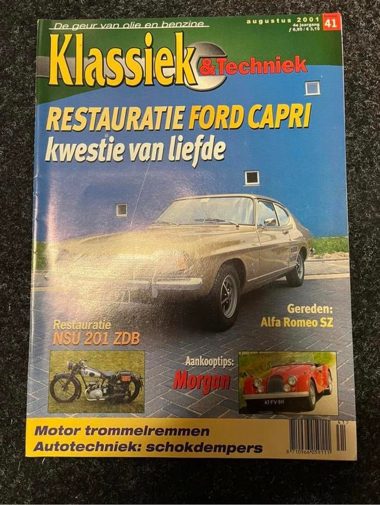 auto/motor boekje klassiek & techniek 2001 (NSU 201 ZDB), Ophalen of Verzenden, Zo goed als nieuw, Motoren