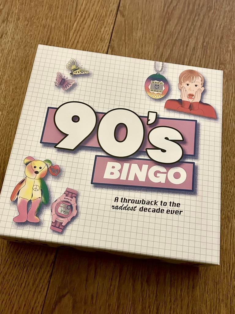 90’s Bingo - bordspel / board game, Ophalen, Zo goed als nieuw