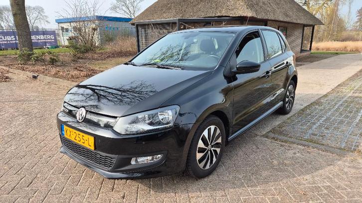 Volkswagen Polo 1.0 TSI 70KW DSG 2016 Zwart, Auto's, Volkswagen, Particulier, Polo, Achteruitrijcamera, Airbags, Airconditioning