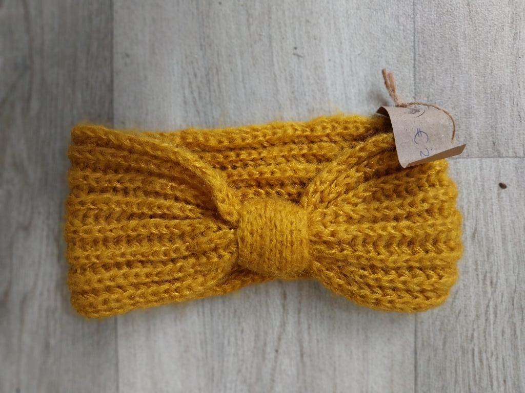 Lekker warme haarband voor meisjes in okergeel, Kinderen en Baby's, Kinderkleding | Mutsen, Sjaals en Handschoenen, Meisje, Ophalen of Verzenden