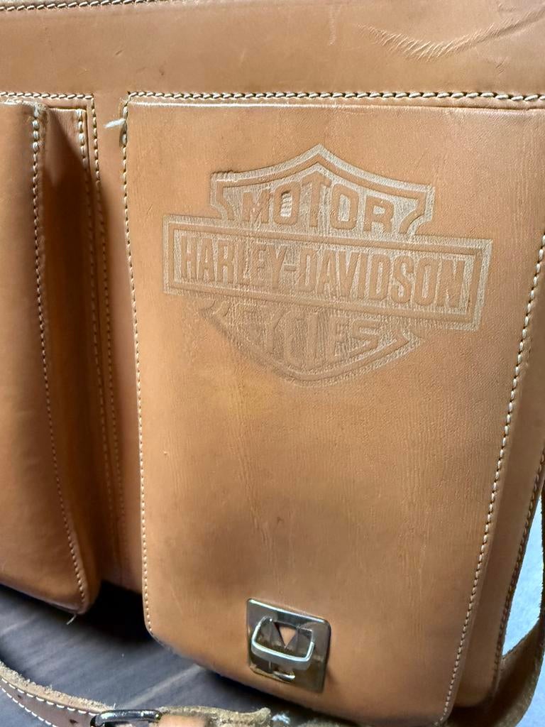 Harley tas (vintage), Motoren, Accessoires | Koffers en Tassen, Ophalen of Verzenden, Zo goed als nieuw