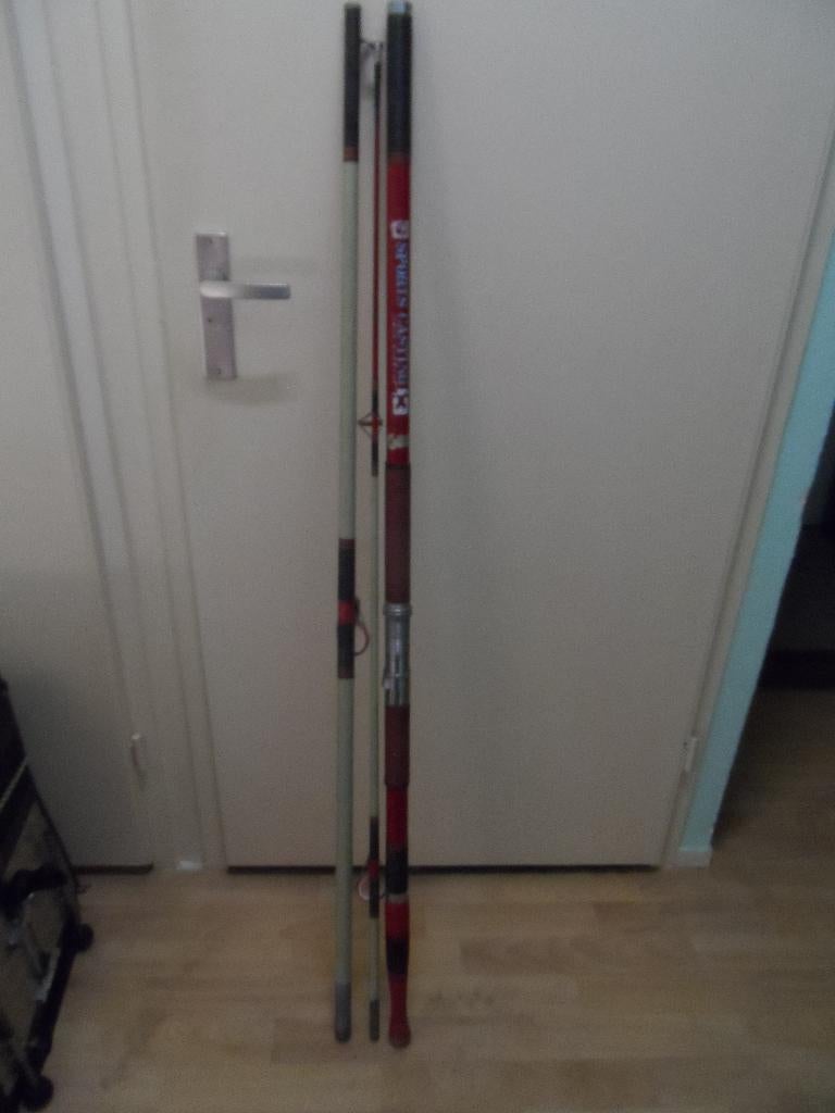 hengelsport zeevissen, Ophalen, Gebruikt, Werphengel