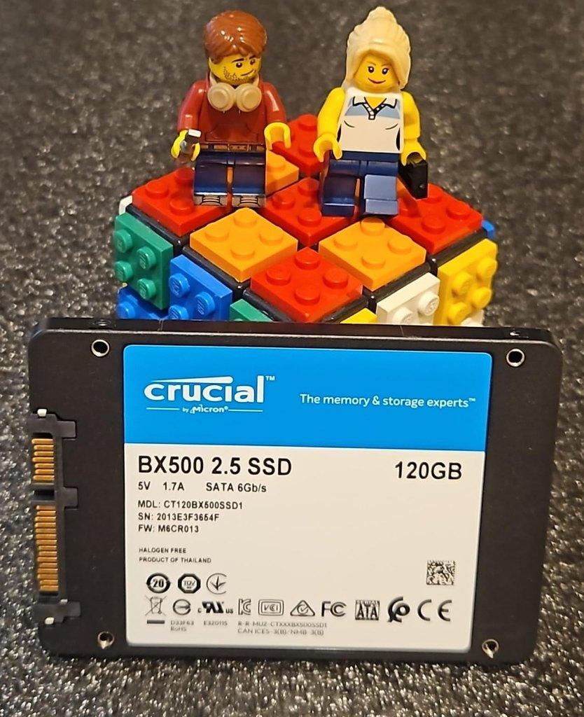 Crucial BX500 120GB SSD, Computers en Software, Harde schijven, Intern, Ophalen of Verzenden, Crucial, Laptop