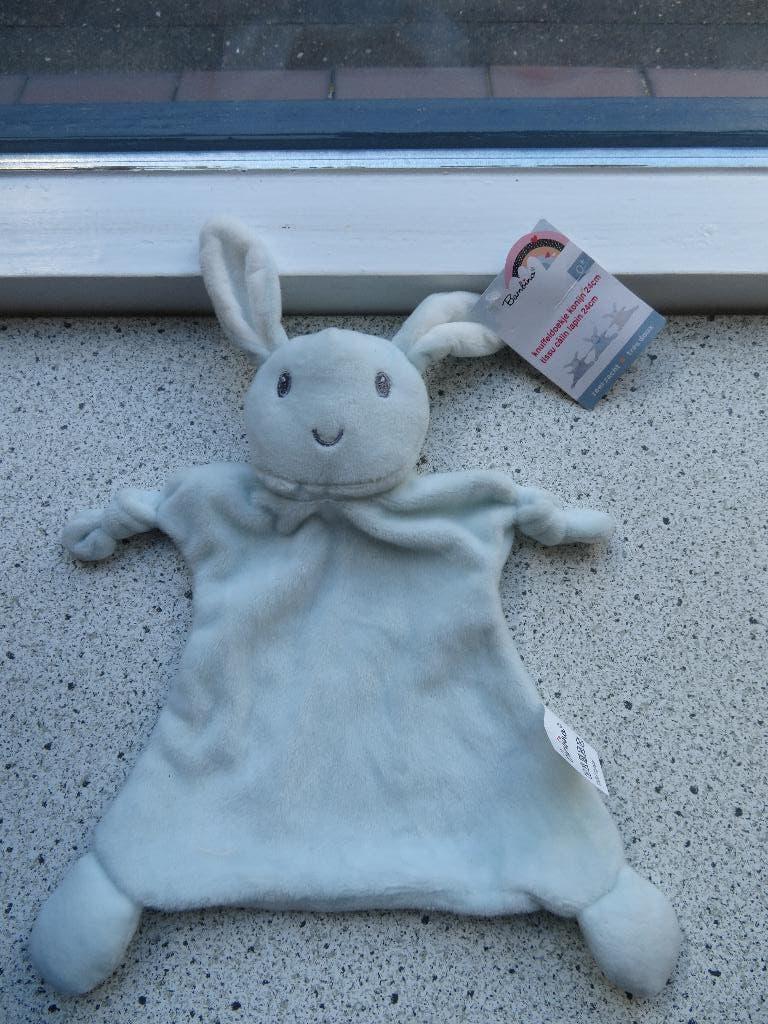 Knuffeldoek konijn merk Evora Bambino van Kruidvat, Ophalen of Verzenden, Nieuw, Konijn, Wasbaar
