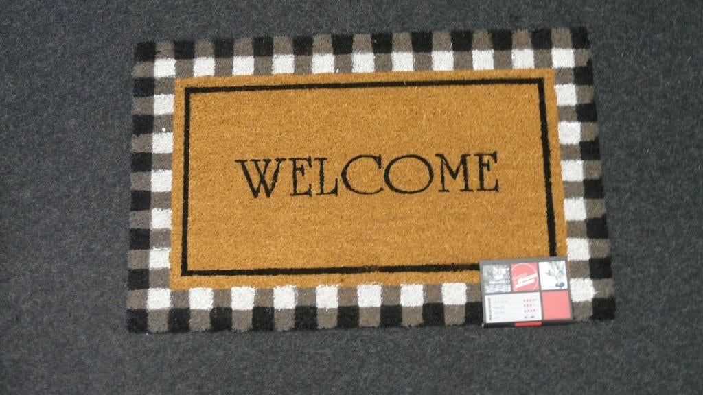 Deurmat kokos Welcome, Ophalen, Nieuw, Kokos