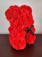 Rozenbeer met strikje - Cadeau voor Valentijn/Moederdag, Ophalen of Verzenden, Nieuw