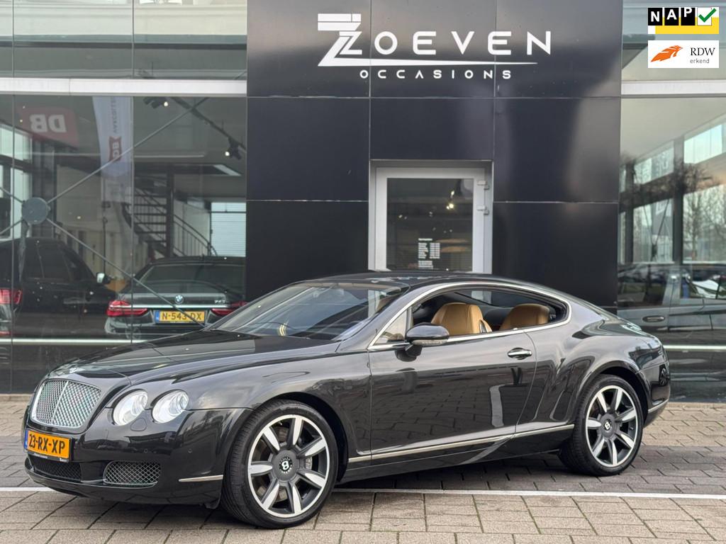 Bentley Continental GT 6.0 W12 NAP! Origineel NL Auto!, Auto's, Bentley, Automaat, Gebruikt, Beige, 12 cilinders