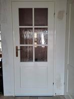 Binnendeur met ruitjes, Ophalen, Gebruikt, 80 tot 100 cm, Binnendeur