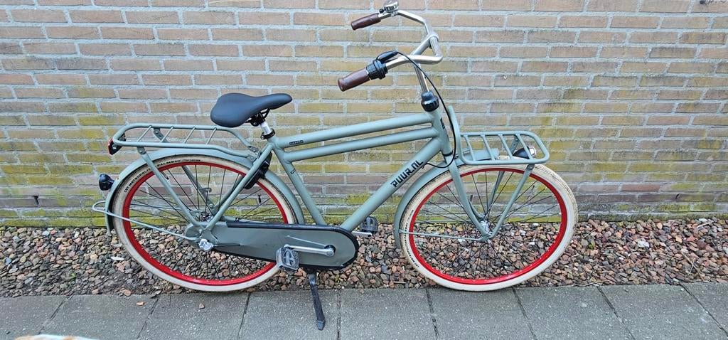 Herenfiets, Fietsen en Brommers, Fietsen | Oldtimers, 51 tot 55 cm, Ophalen, Terugtraprem, Gazelle Puur NL